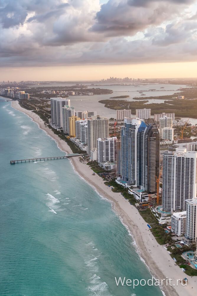 Miami Beach вид зверху